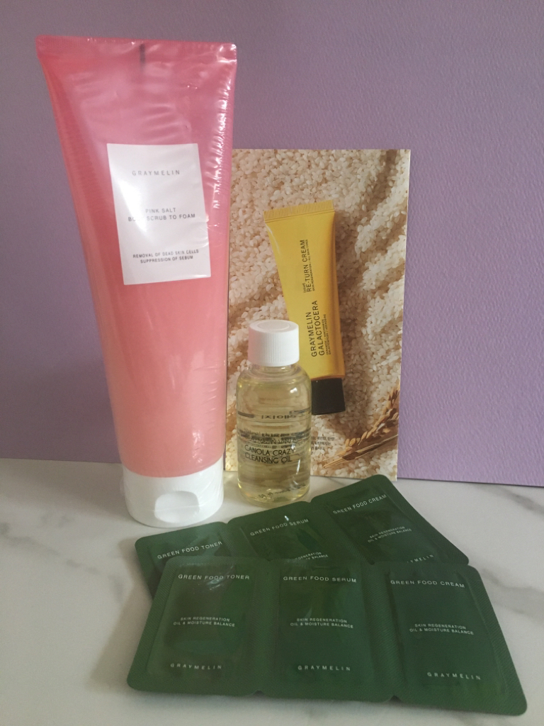 GRAYMELIN Exfoliante corporal de sal rosa a la espuma review image