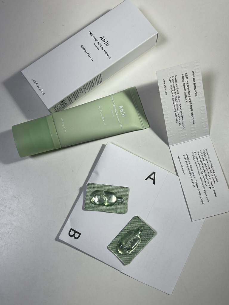 아비브 (Abib) 어성초 마일드 선크림 릴리프 튜브 [SPF50+/PA++++] review image