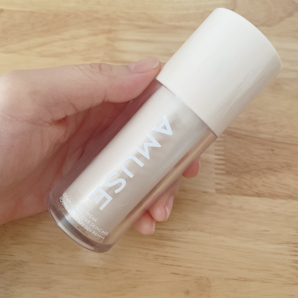 어뮤즈 (AMUSE) 듀 웨어 파운데이션 [SPF50+/PA++++] [01 퓨어] review image