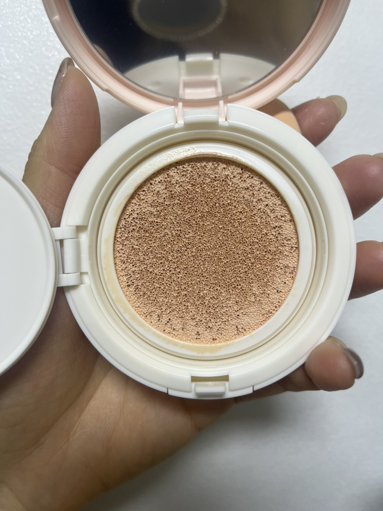 SHINGMULNARA Cojín Solar Perfect Rice Vitality Tone Up [SPF50+/PA++++] [02 Vitality Peach] [02 Vitality Peach review image