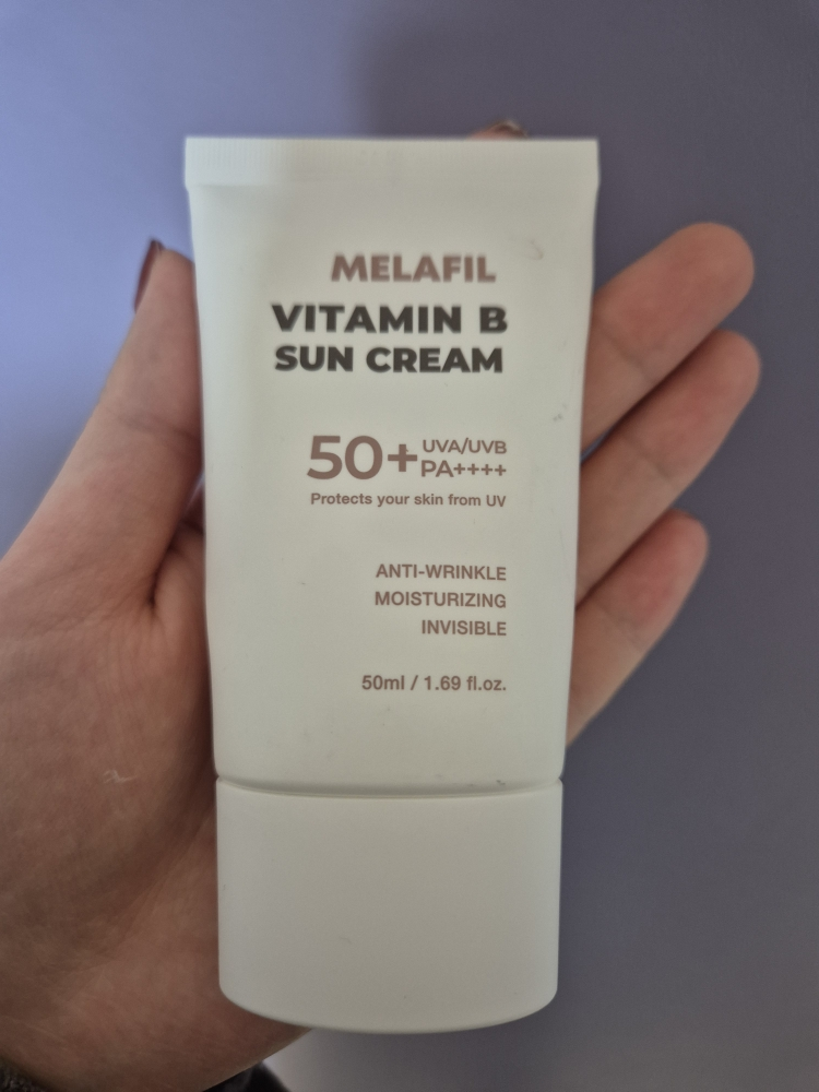 MELAFIL Kem chống nắng Vitamin B [SPF50+/PA++++] review image
