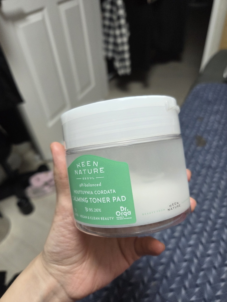 닥터올가 (Dr.Orga) 약산성 어성초 모공 & 진정 토너 패드 review image