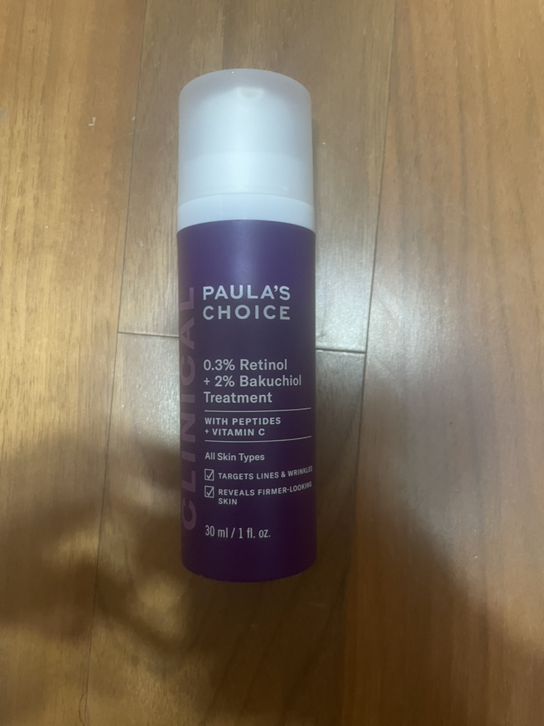 폴라초이스 (PAULA'SCHOICE) 클리니컬 0.3% 레티놀 + 2% 바쿠치올 트리트먼트 review image