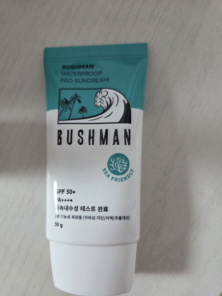 부쉬맨 (BUSHMAN) 워터프루프 프로 선크림 [SPF50+/PA++++] review image