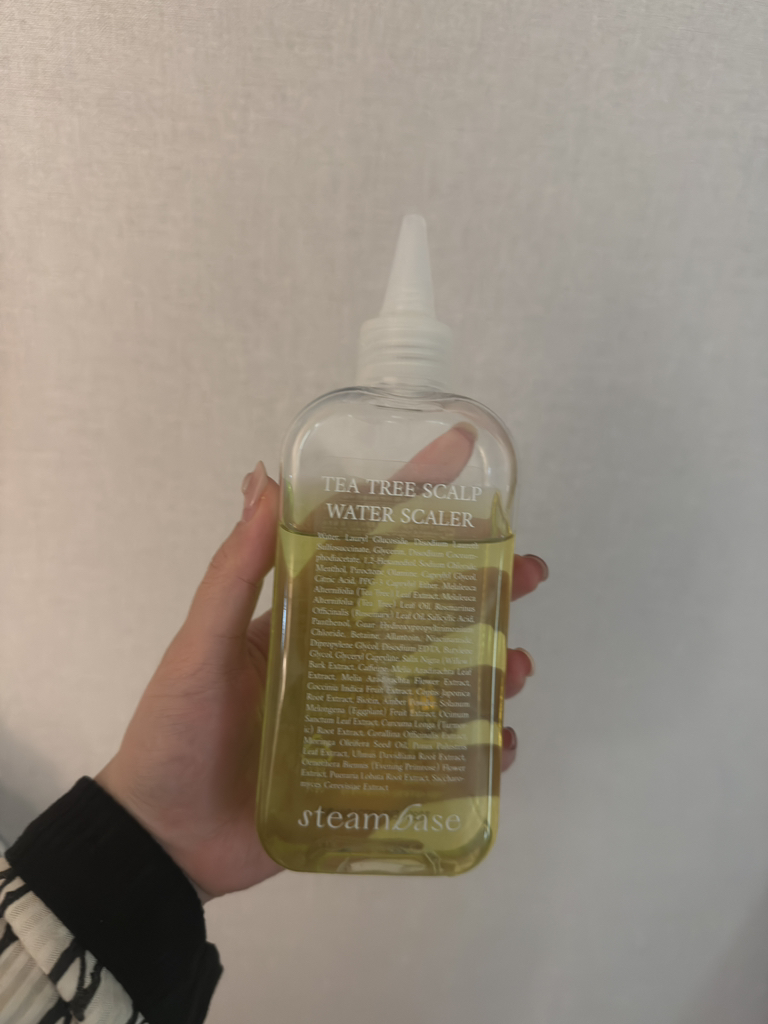 STEAMBASE Agua para el cuero cabelludo Treetree Scalp Water Scaler review image