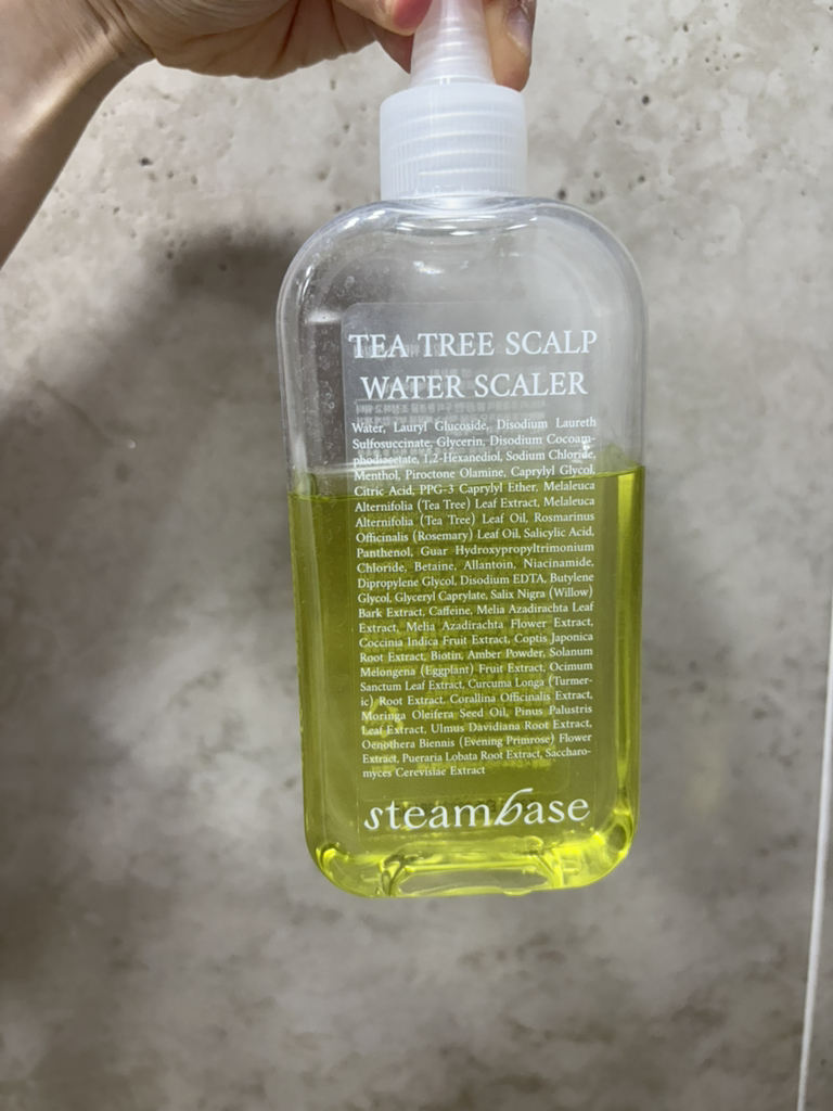 STEAMBASE Agua para el cuero cabelludo Treetree Scalp Water Scaler review image