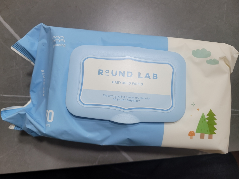 라운드랩 (ROUNDLAB) 베이비 마일드 물티슈 review image