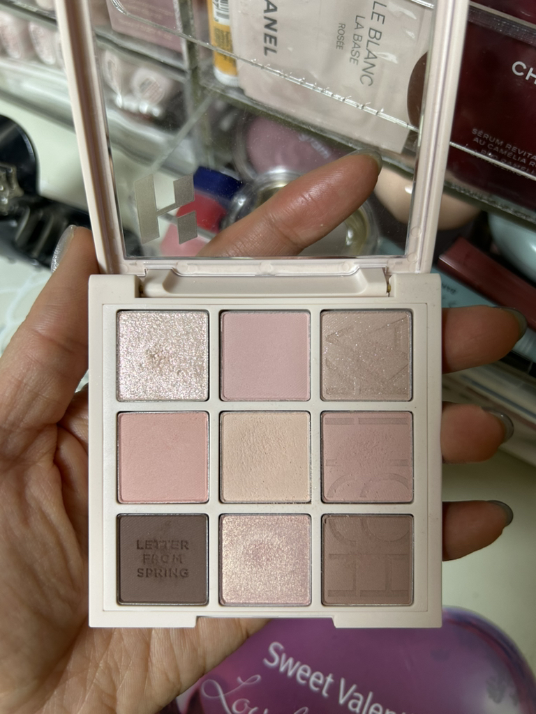 홀리카홀리카 (HOLIKAHOLIKA) 마이페이브 무드 아이팔레트 [11 레터프롬스프링] review image