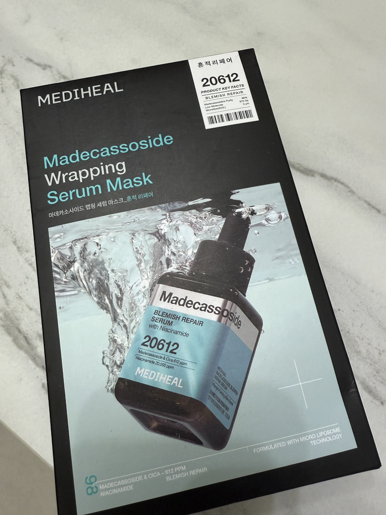 메디힐 (MEDIHEAL) 마데카소사이드 랩핑 세럼 마스크 [흔적 리페어] review image