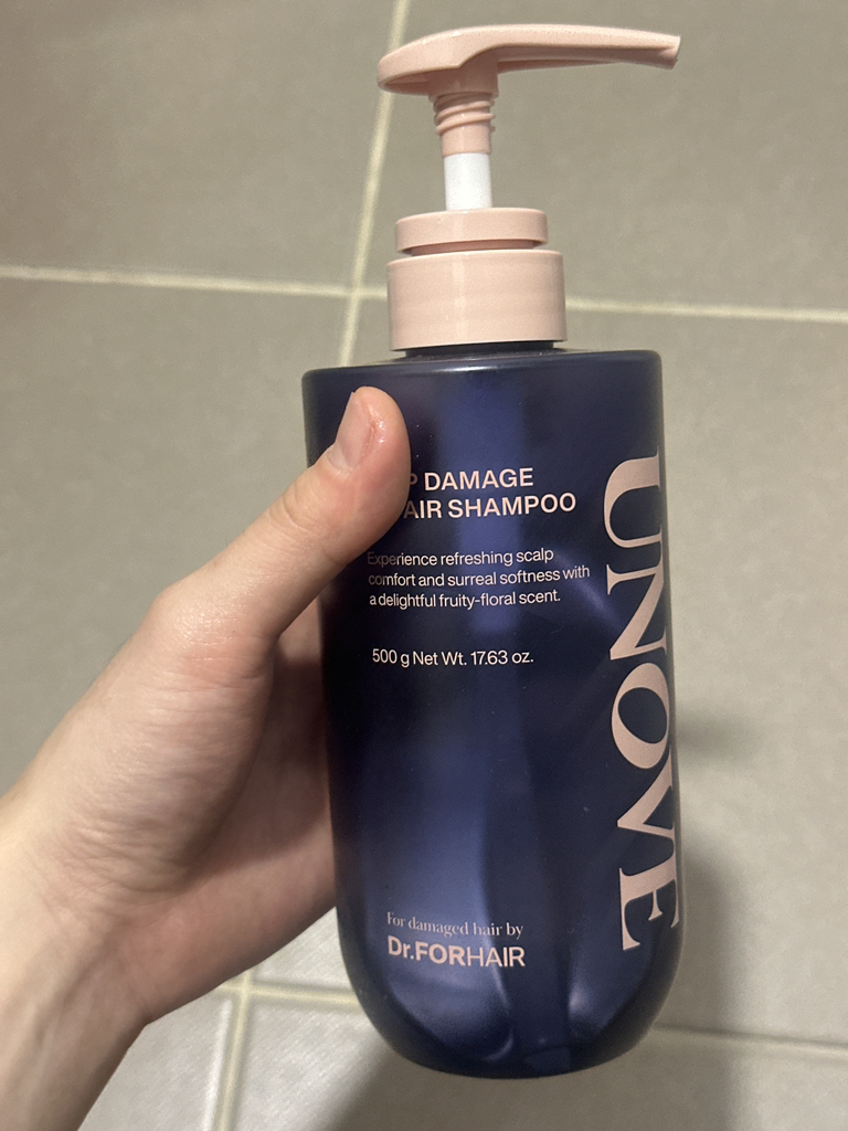 어노브 (UNOVE) 딥 데미지 리페어 단백질 샴푸 review image