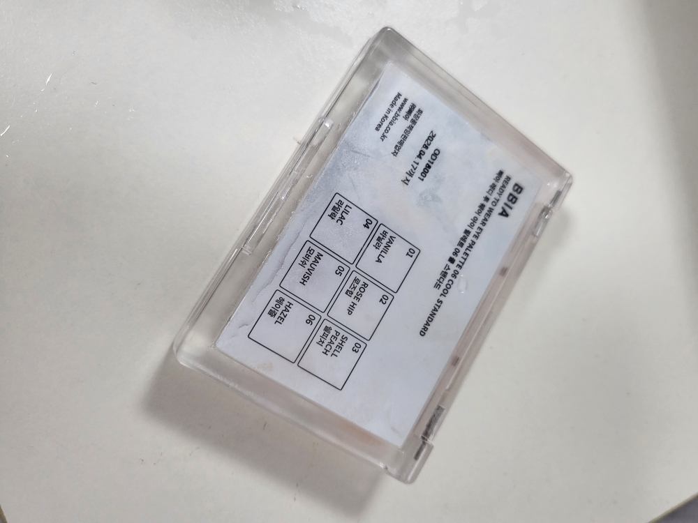 삐아 (BBIA) 쿨 누드 에디션 레디 투 웨어 아이 팔레트 [06 쿨스탠다드] review image