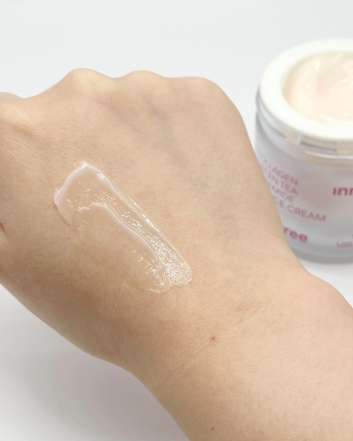 INNISFREE Crema Barrera Reafirmante Colágeno Té Verde Ceramida review image