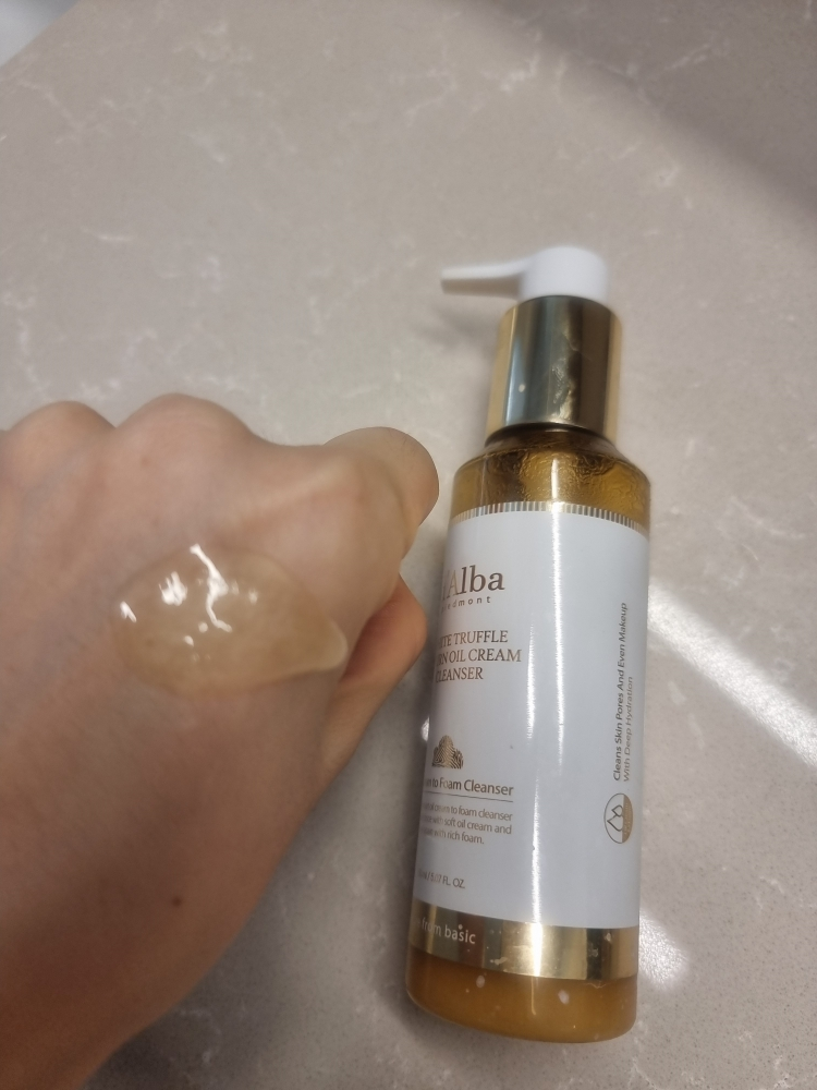달바 (d'Alba) 화이트 트러플 리턴 오일 크림 클렌저 review image