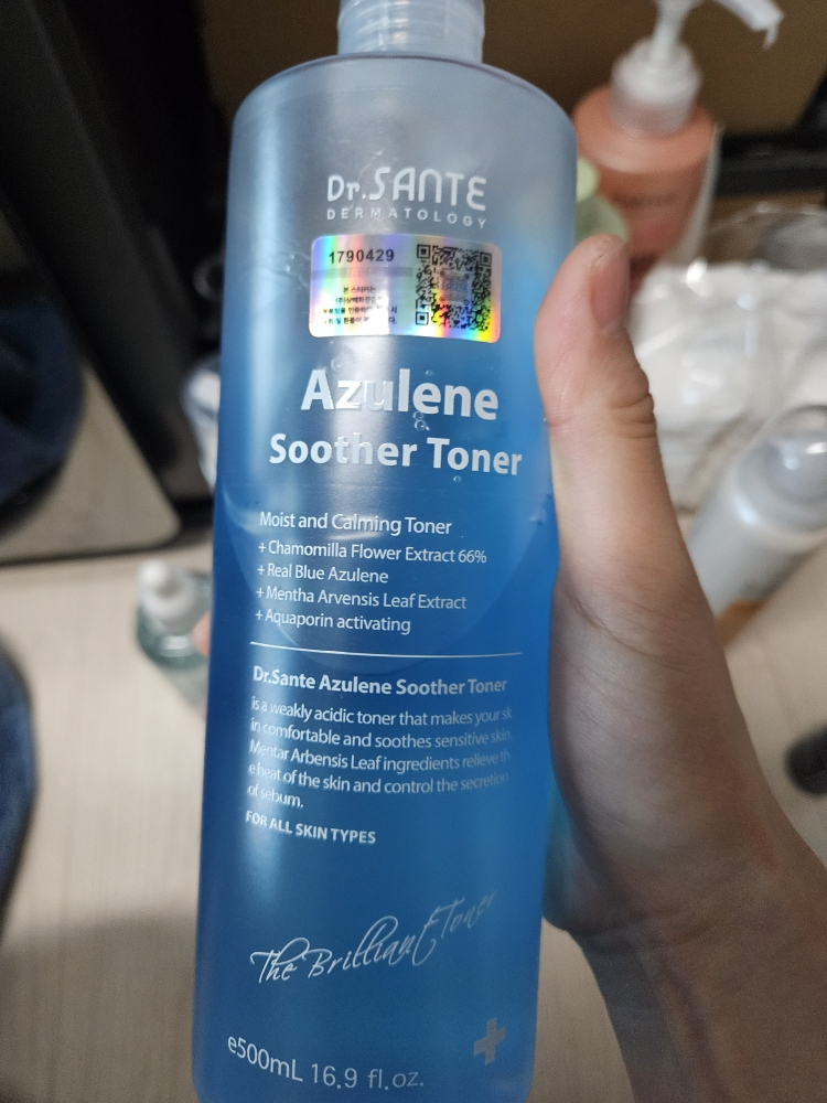 닥터상떼 (Dr.SANTE) 아줄렌 수더 토너 review image
