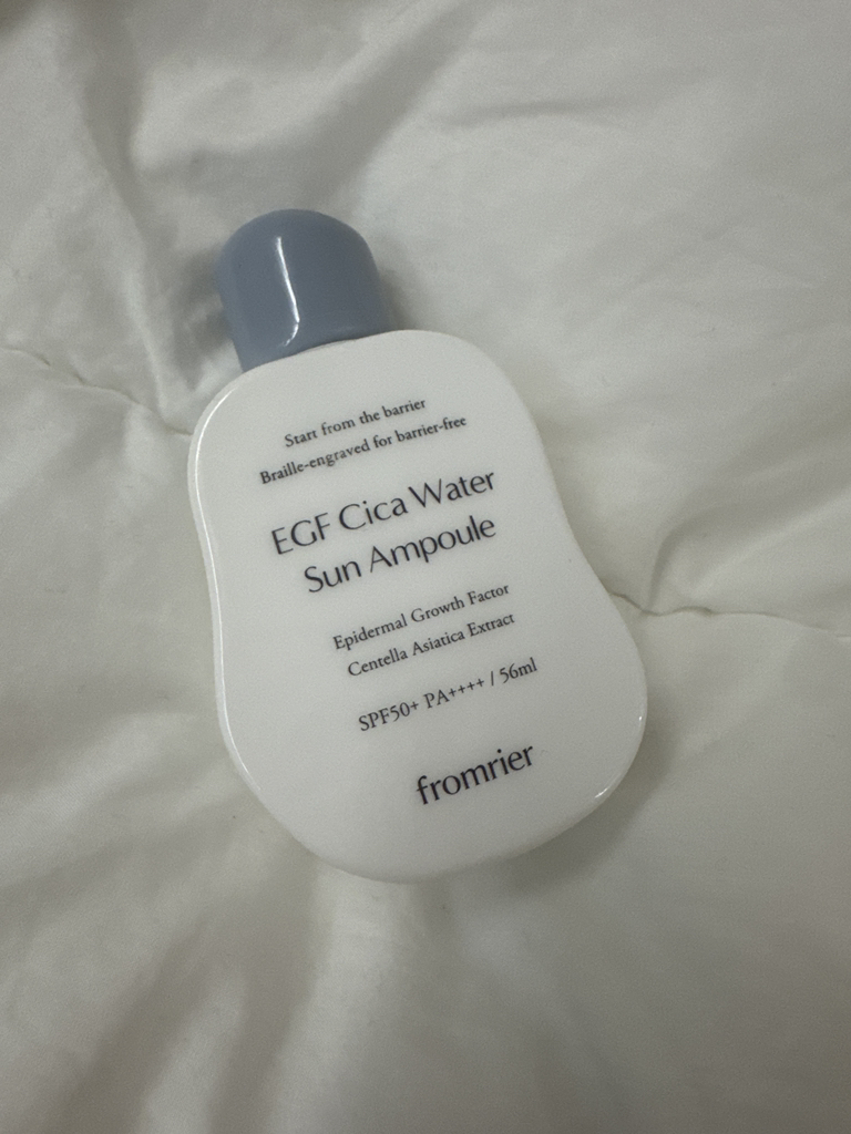프롬리에 (fromrier) 비건 EGF 시카 워터 선앰플 [SPF50+/PA++++] review image