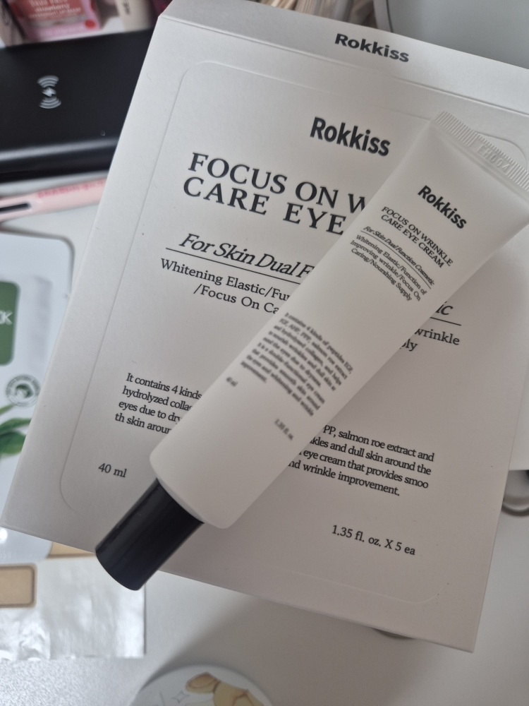 록키스 (Rokkiss) 포커스 온 링클 케어 아이크림 review image