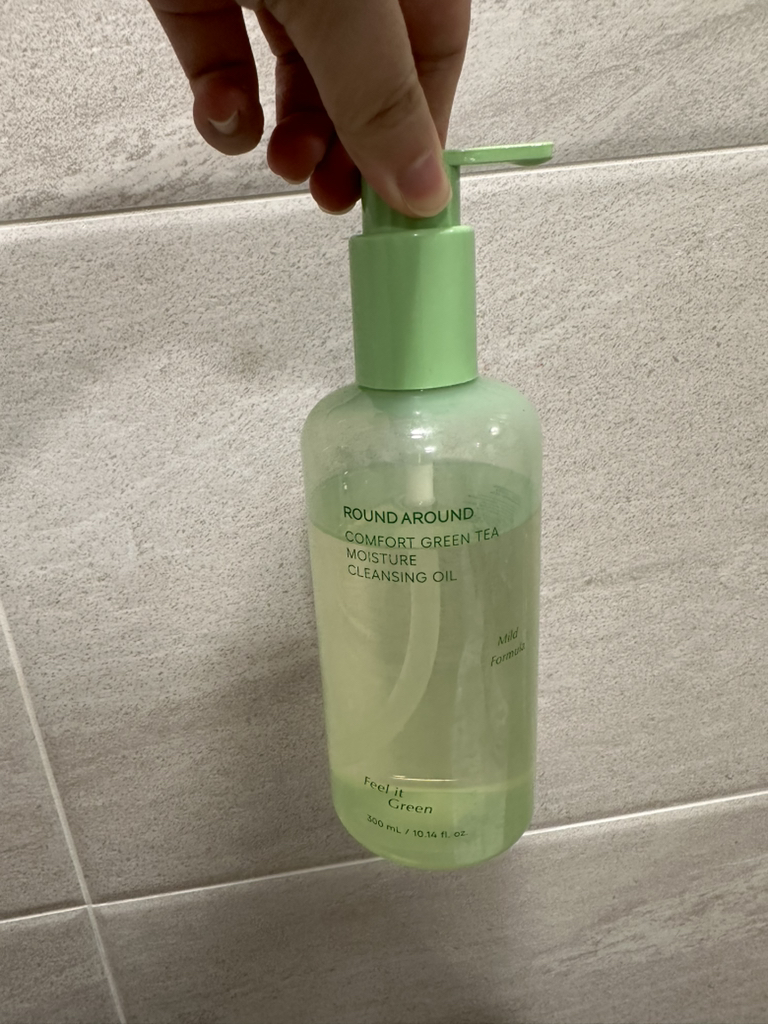 라운드어라운드 (ROUNDAROUND) 컴포트 그린티 수분 클렌징 오일 review image