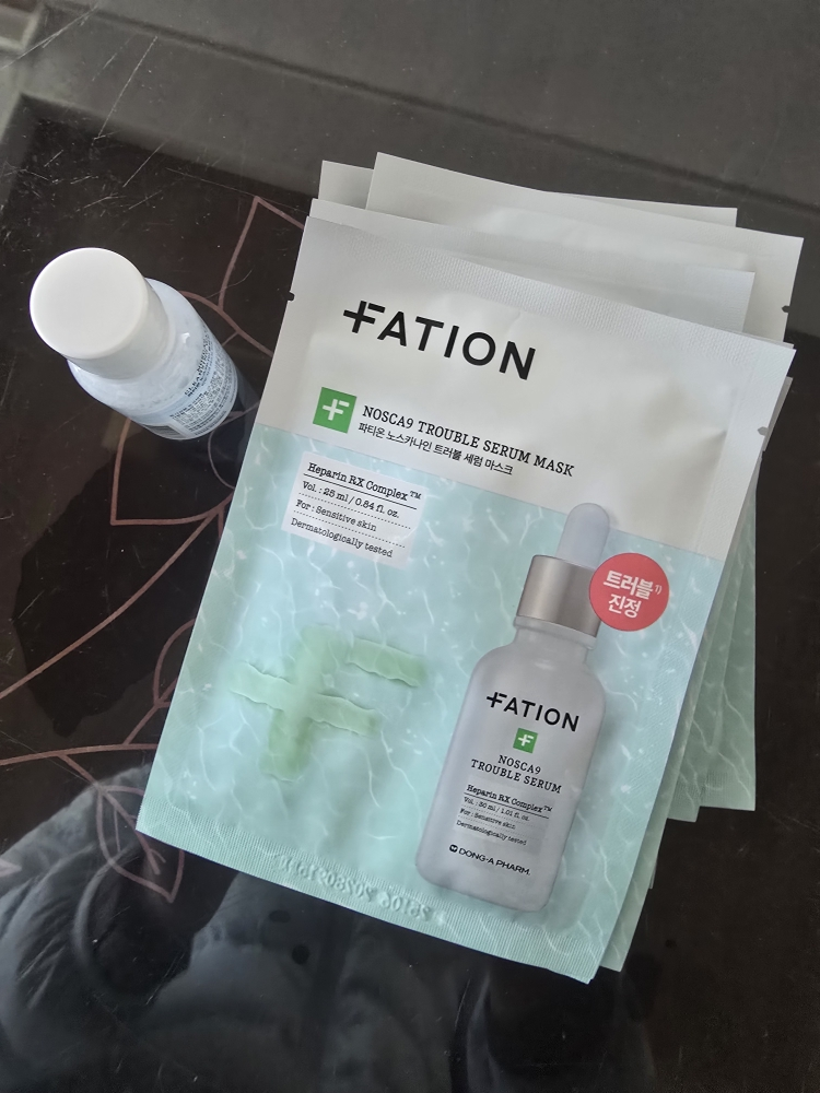 파티온 (FATION) 노스카나인 트러블 세럼 마스크 review image