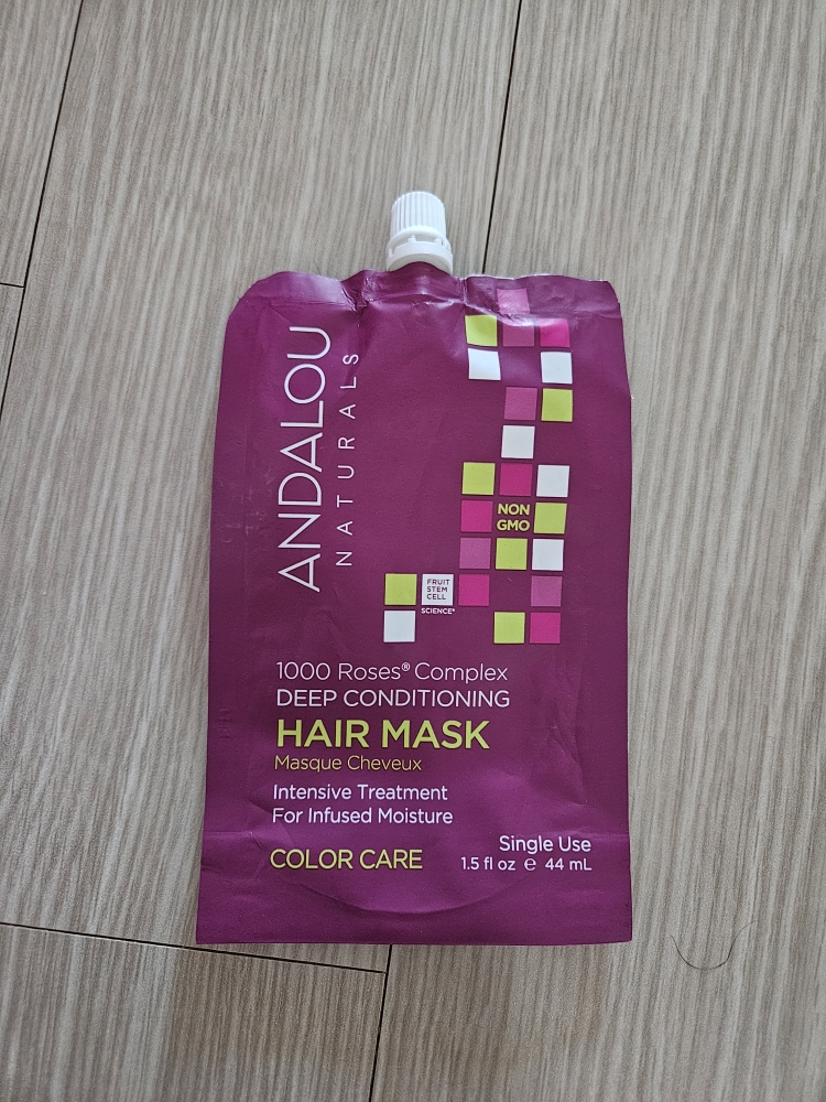 안달로우내추럴스 (Andalounaturals) 천송이 로즈 콤플렉스 딥 컨디셔닝 헤어팩 review image