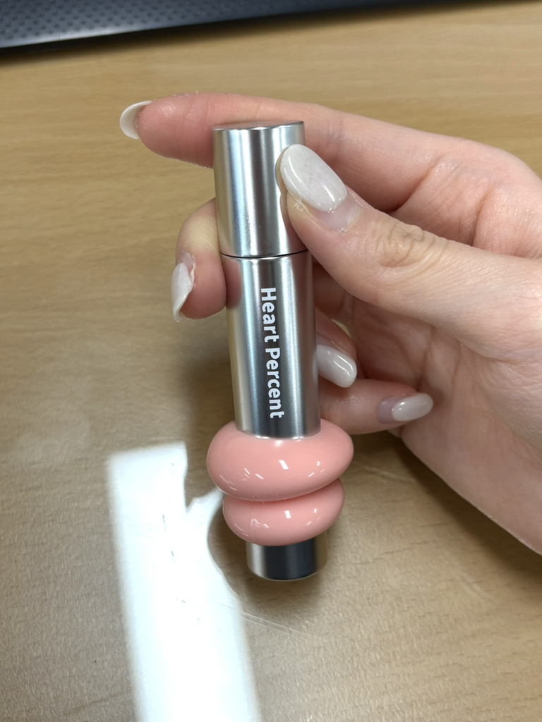 하트퍼센트 (HeartPercent) 도트 온 무드 원 웨이 글로이 틴트 [09 피치밀크] review image