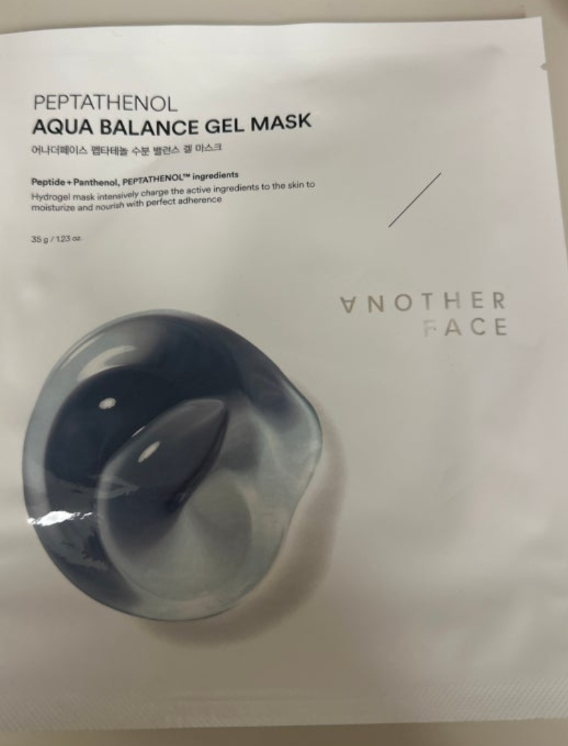어나더페이스 (ANOTHERFACE) 펩타테놀 수분 밸런스 겔 마스크 review image