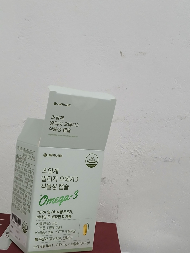 서울약사신협 초임계 알티지 오메가3 식물성 캡슐 review image