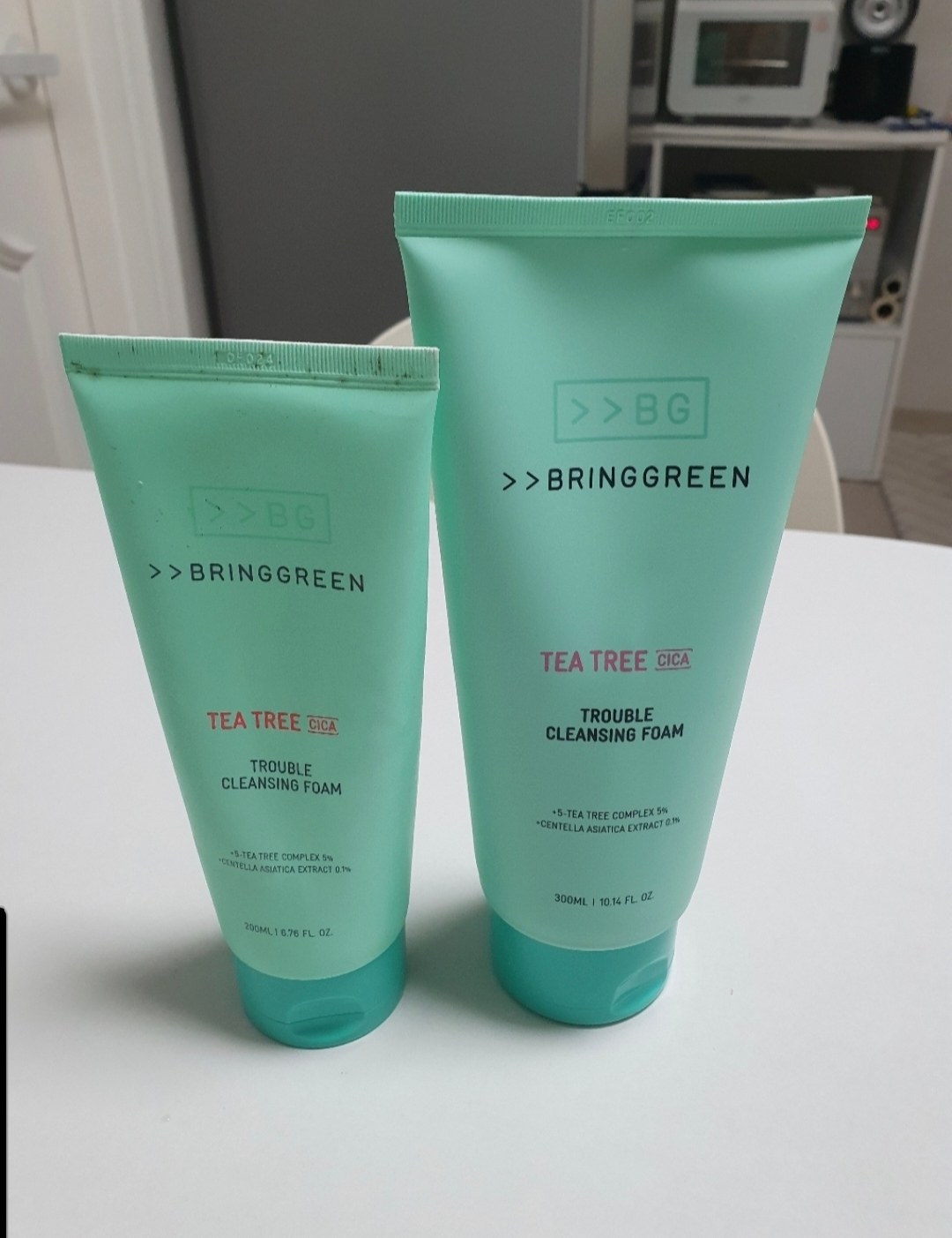 브링그린 (BRINGGREEN) 티트리시카딥클렌징폼 review image