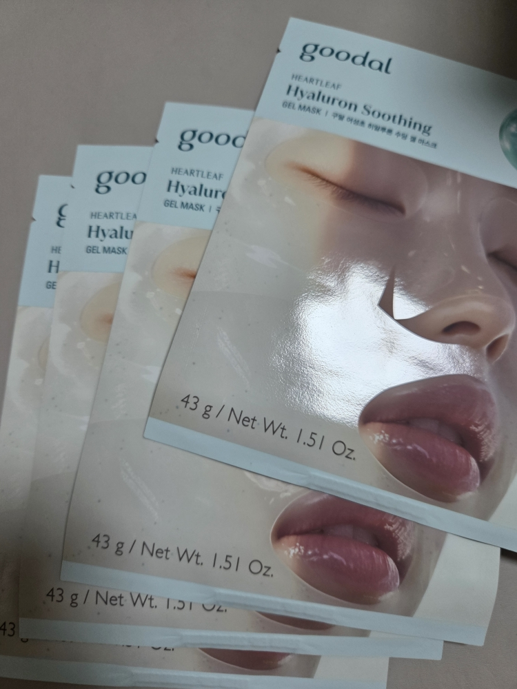 구달 (goodal) 겔 마스크 [어성초히알루론수딩] review image