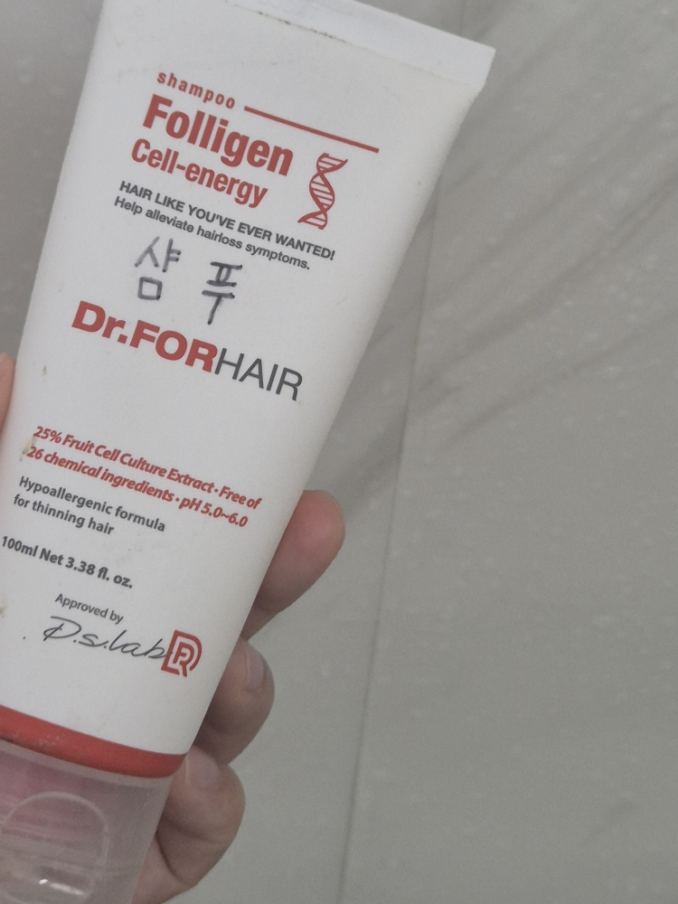 닥터포헤어 (Dr.FORHAIR) 폴리젠 셀 에너지 탈모 완화 샴푸 review image