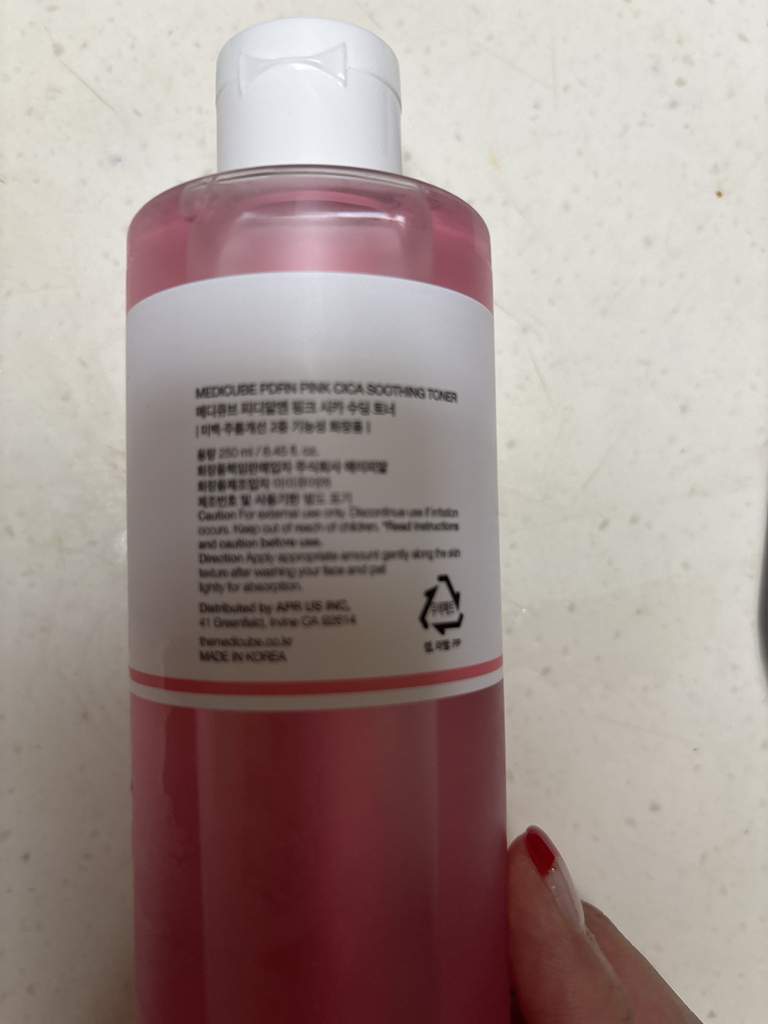 메디큐브 (medicube) PDRN 핑크 시카 수딩 토너 review image