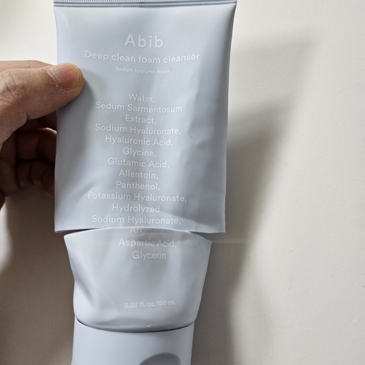 아비브 (Abib) 딥 클린 폼 클렌저 수분초 히알루론 폼 review image
