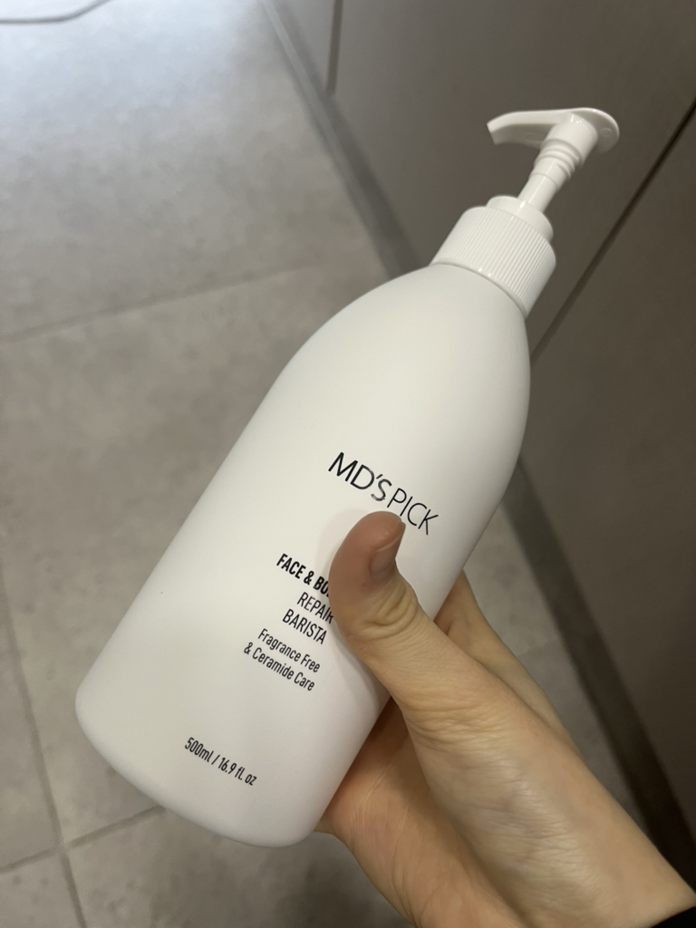 엠디스픽 (MD'SPICK) 무향 바리스타 리페어 페이스 앤 바디로션 review image
