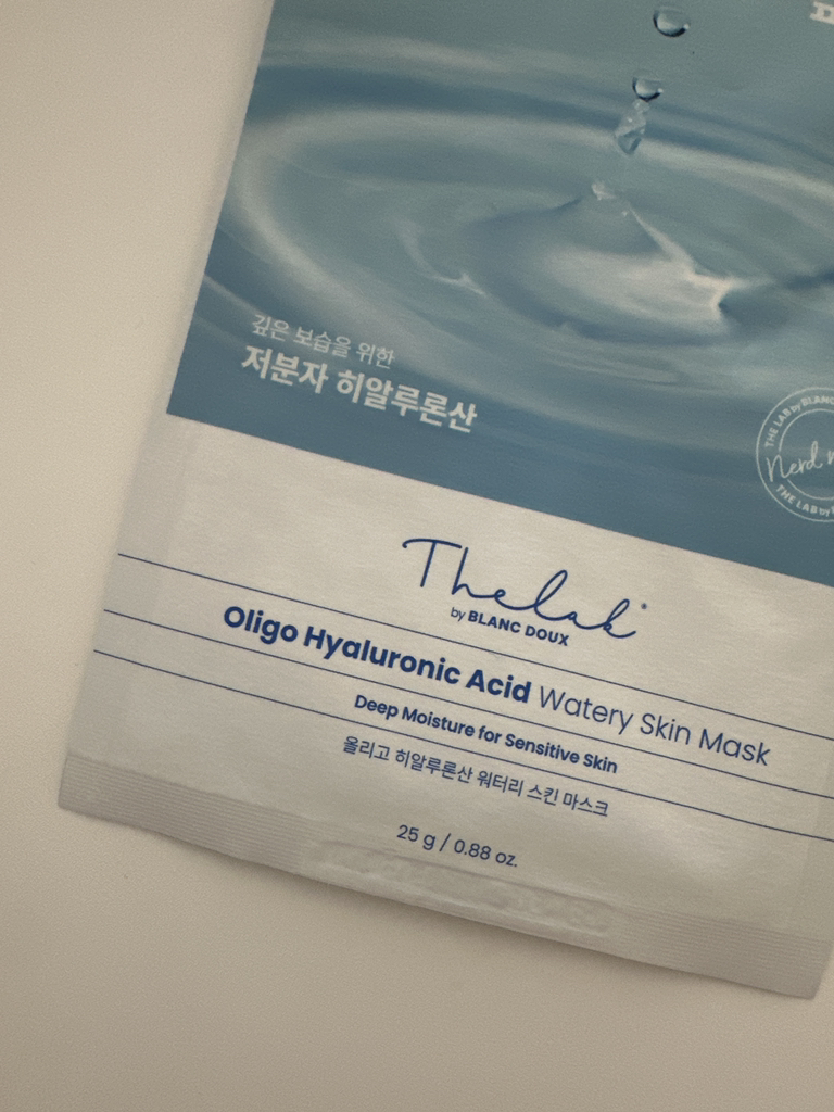 더랩바이블랑두 (THELABbyblancdoux) 올리고 히알루론산 워터리 스킨 마스크 review image