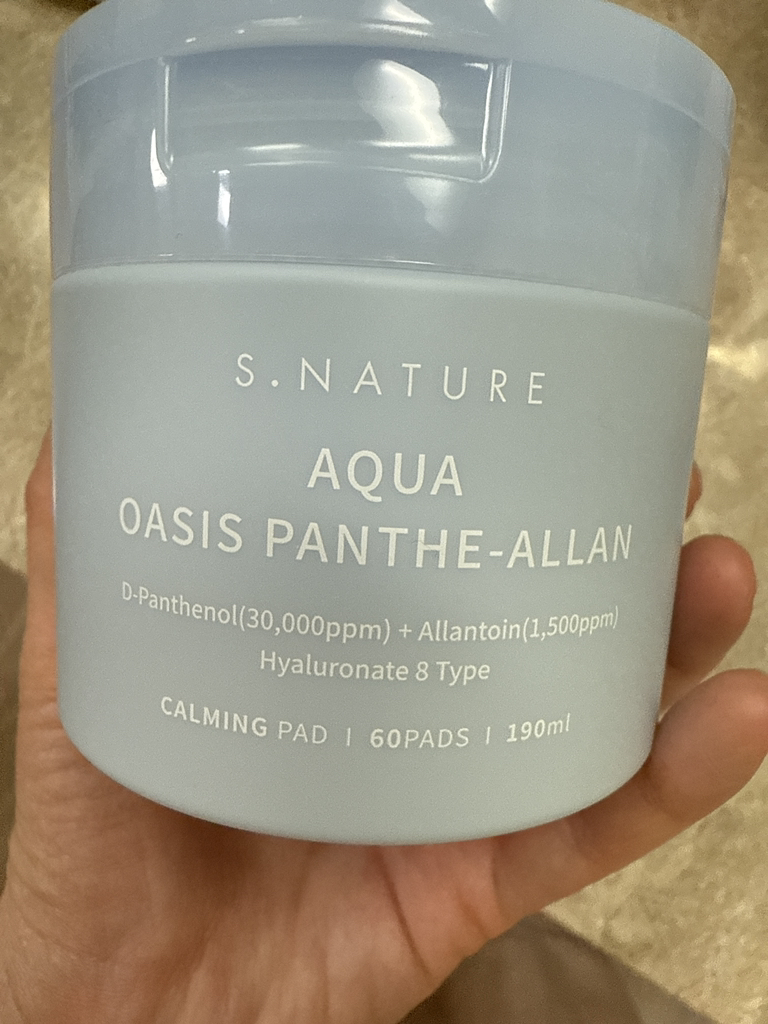 에스네이처 (S.NATURE) 아쿠아 오아시스 판테알란 카밍패드 review image
