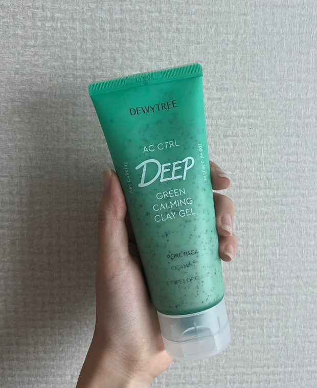 듀이트리 (DEWYTREE) AC 컨트롤 딥 그린 카밍 클레이젤 모공팩 review image