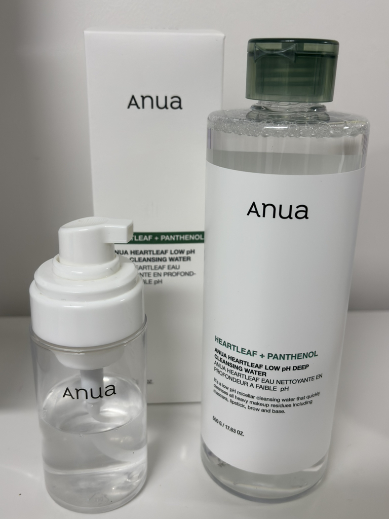 아누아 (Anua) 어성초 약산성 딥 클렌징 워터 review image