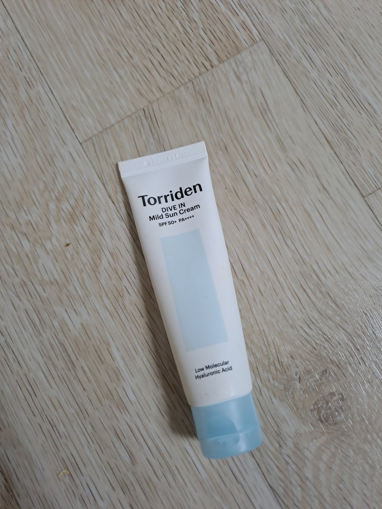 토리든 (Torriden) 다이브인 무기자차 마일드 선크림 [SPF50+/PA++++] review image