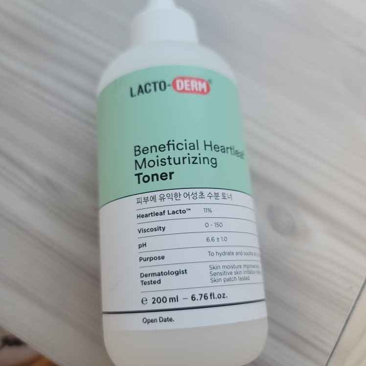 락토덤 (LACTO-DERM) 피부에 유익한 어성초 수분 토너 review image
