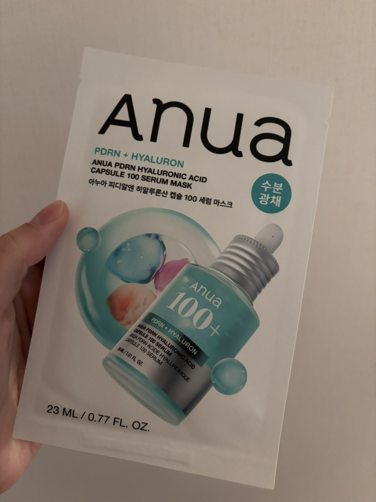 아누아 (Anua) PDRN 히알루론산 캡슐 100 세럼 마스크 review image