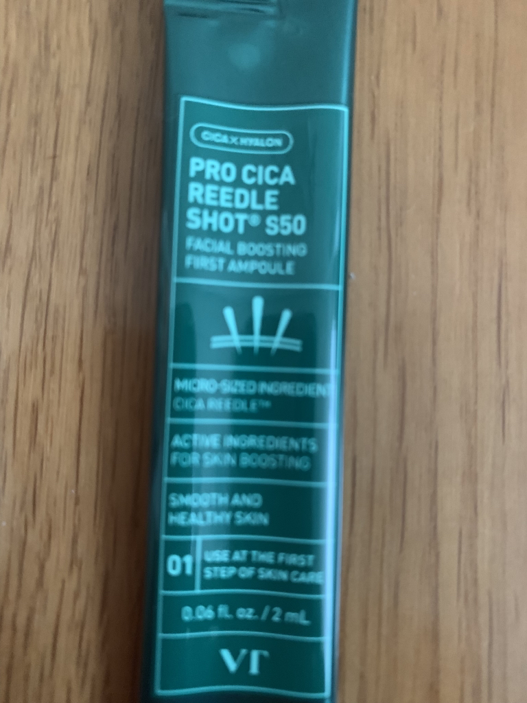 브이티코스메틱 (VTCOSMETICS) 리들샷 S50 페이셜 부스팅 퍼스트 앰플 [프로시카] review image