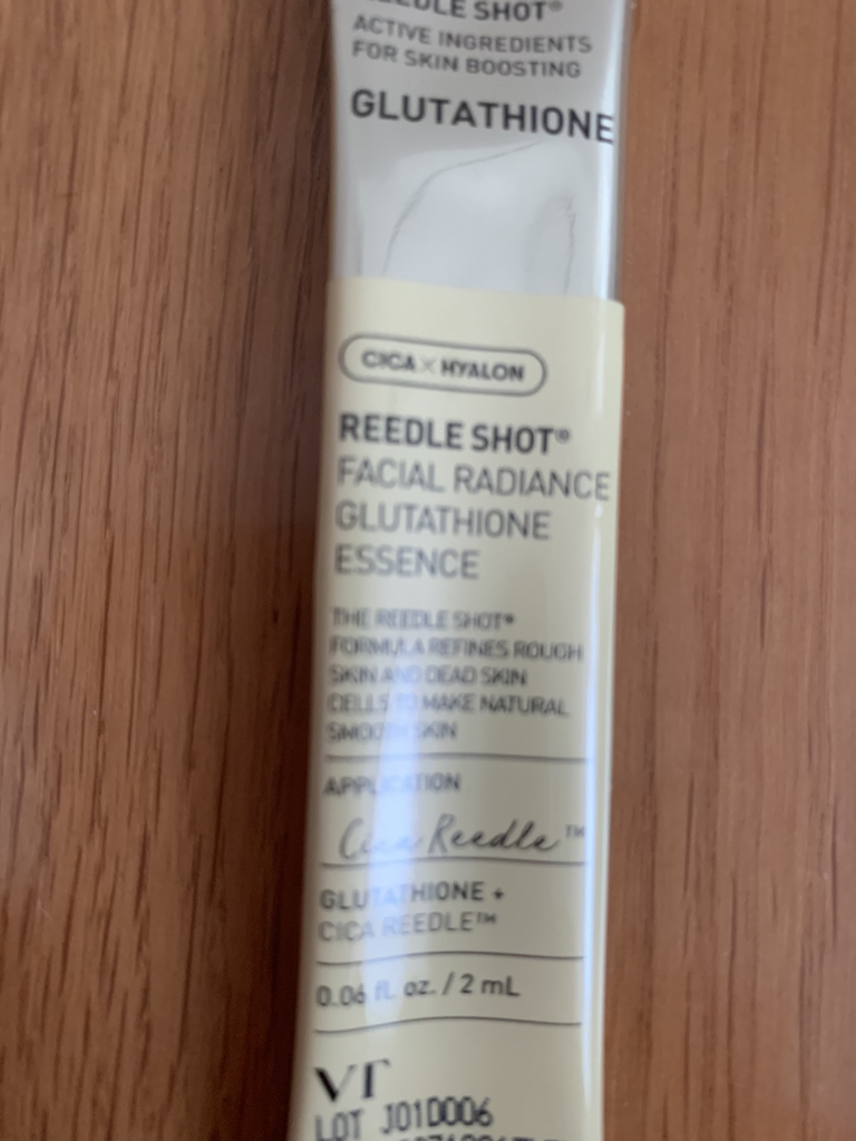 VTCOSMETICS Reedle Shot Facial Essence [Radiance Glutathione] Reviews