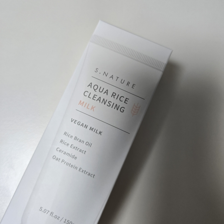 에스네이처 (S.NATURE) 아쿠아 라이스 클렌징 밀크 review image