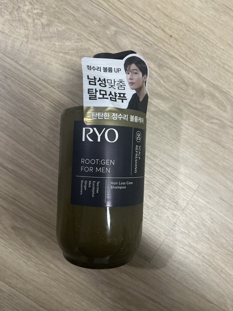 려 (Ryo) 루트젠 남성 맞춤 탈모증상전문케어 샴푸 review image