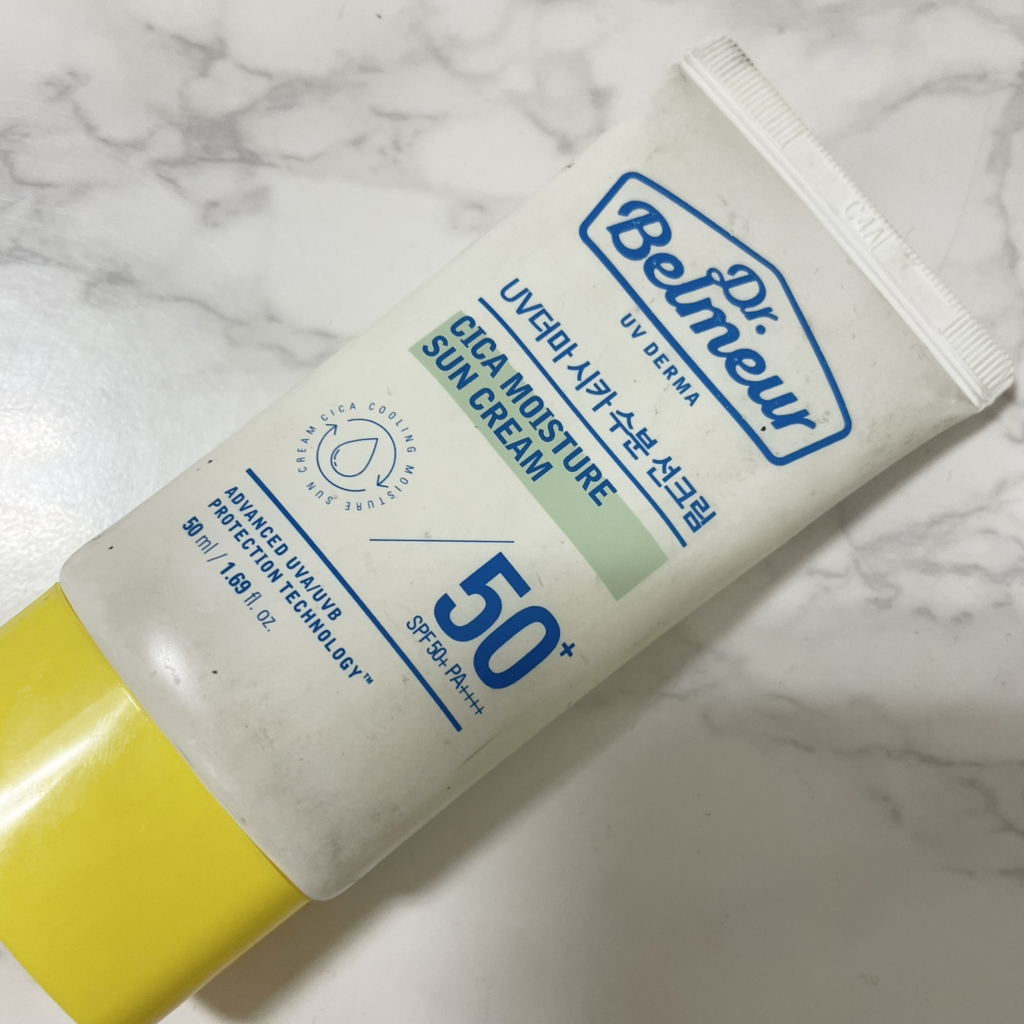 닥터벨머 (Dr.Belmeur) UV더마 시카 수분 선크림 [SPF50+/PA++++] review image