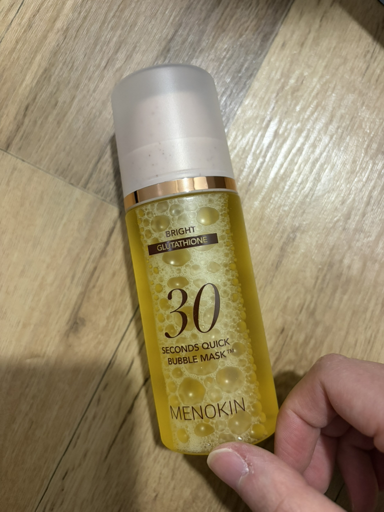 메노킨 (MENOKIN) 30초 퀵 버블 마스크 브라이트 review image