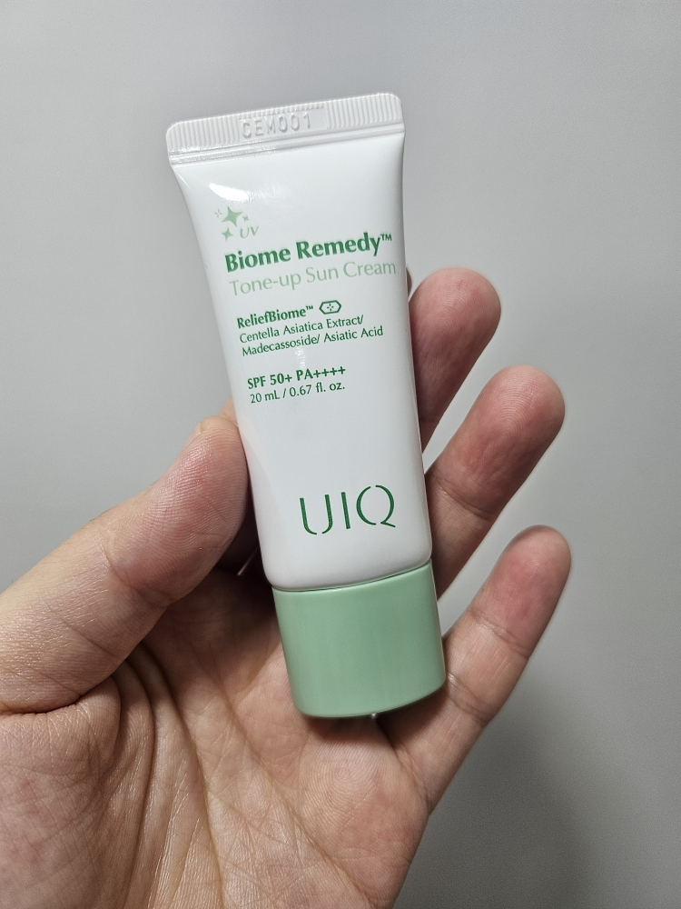 UIQ Biome Remedy 调和防晒霜 [SPF50+/PA++++] [绿色] [绿色 review image