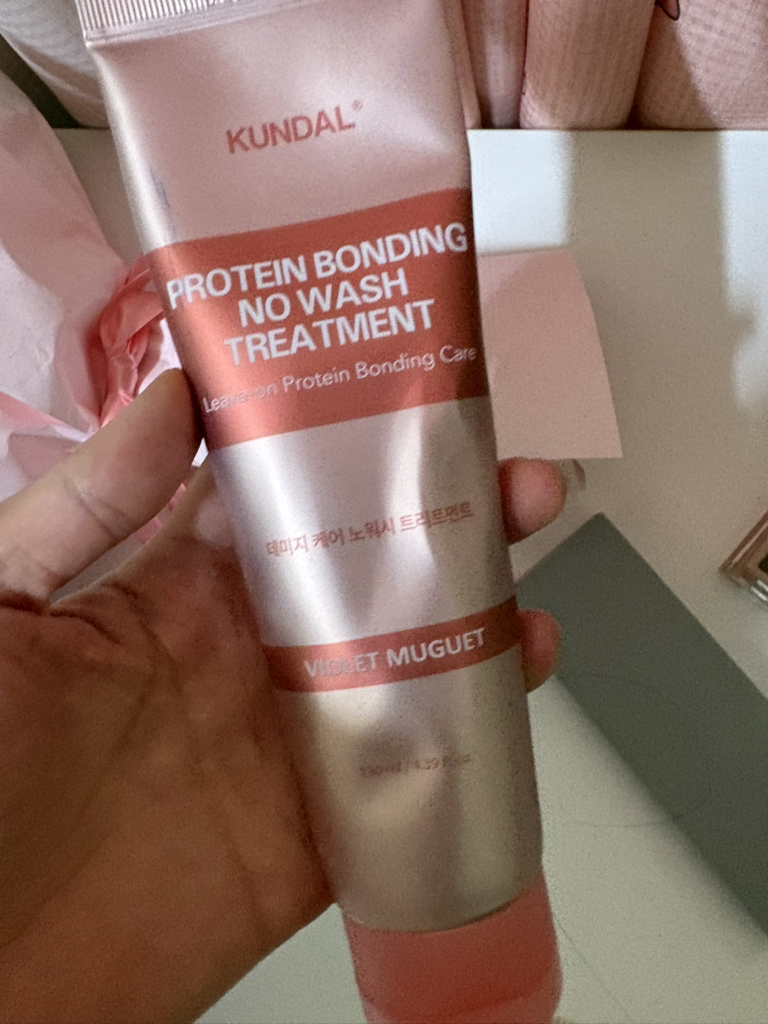 쿤달 (KUNDAL) 프로틴 데미지 케어 노워시 트리트먼트 [바이올렛뮤게] review image