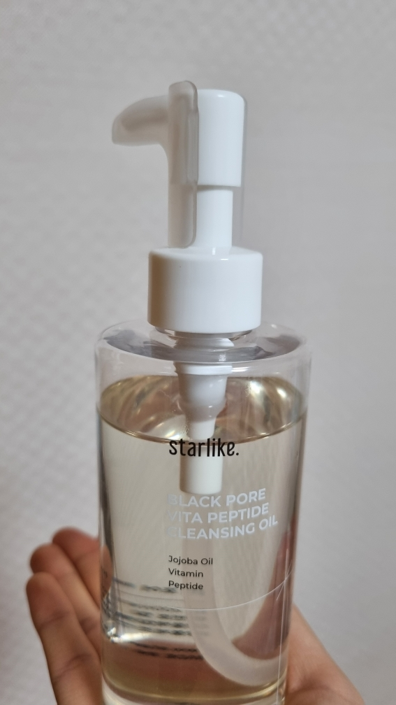 스타라이크 (starlike.) 블랙 포어 비타 펩타이드 클렌징 오일 review image
