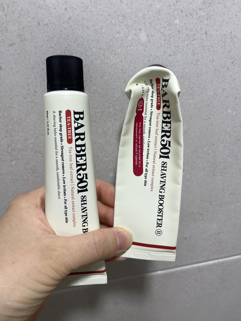 바버501 (BARBER501) 쉐이빙 부스터 [레드] review image