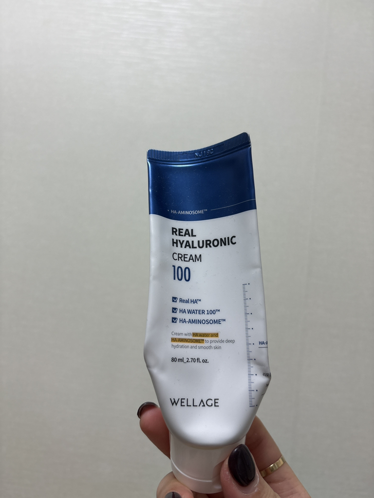 웰라쥬 (WELLAGE) 리얼 히알루로닉 100 크림 review image